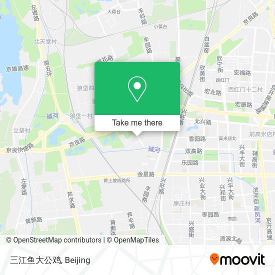 三江鱼大公鸡 map