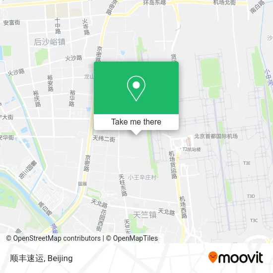 顺丰速运 map
