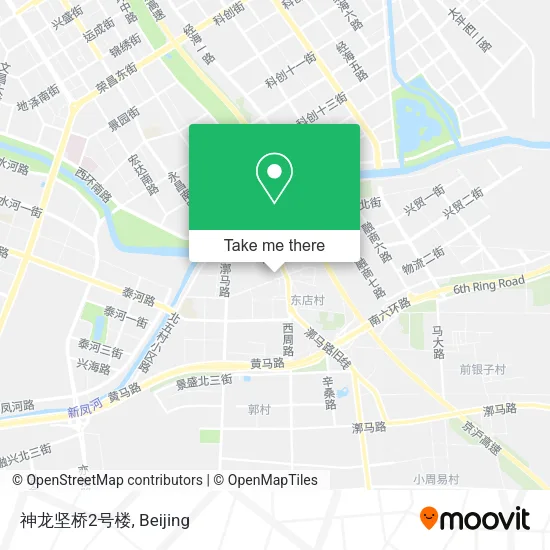 神龙坚桥2号楼 map