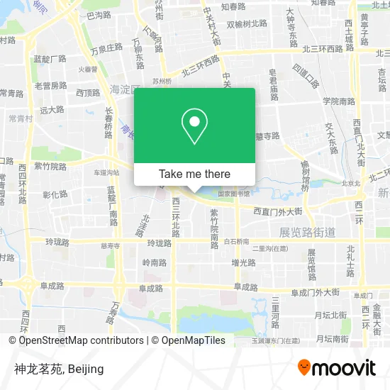神龙茗苑 map