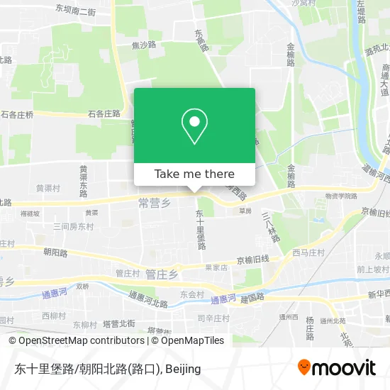 东十里堡路/朝阳北路(路口) map