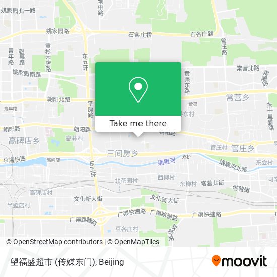 望福盛超市 (传媒东门) map