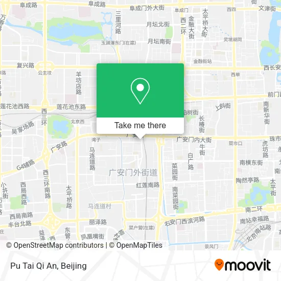 Pu Tai Qi An map