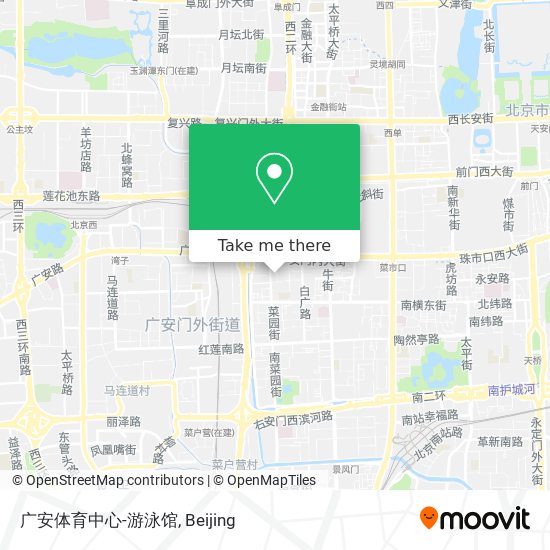 广安体育中心-游泳馆 map