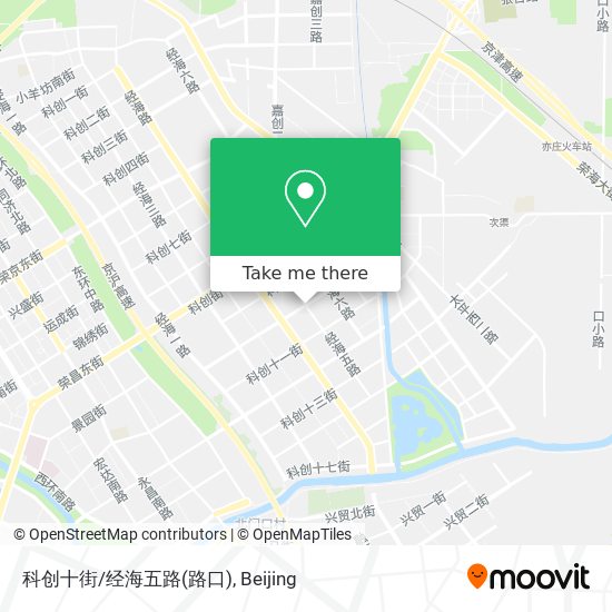 科创十街/经海五路(路口) map