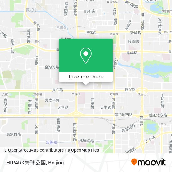 HIPARK篮球公园 map