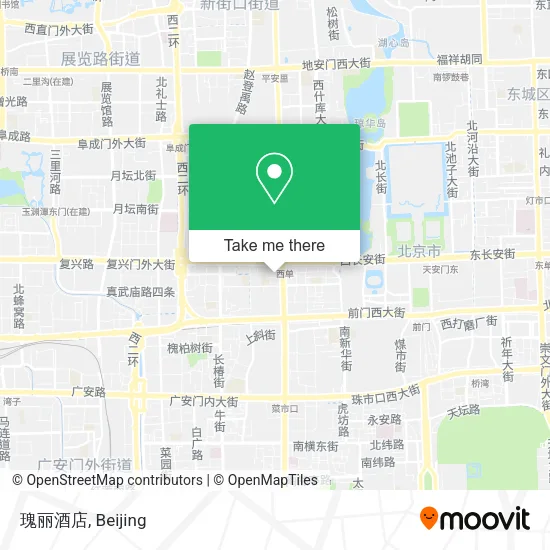 瑰丽酒店 map