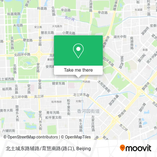 北土城东路辅路/育慧南路(路口) map