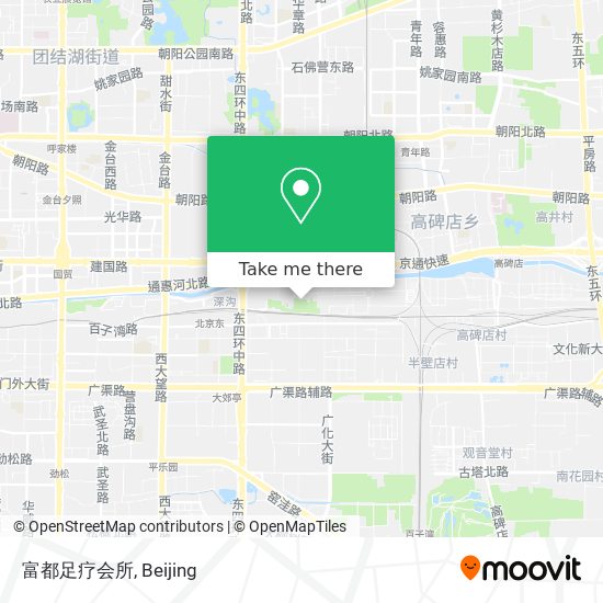 富都足疗会所 map
