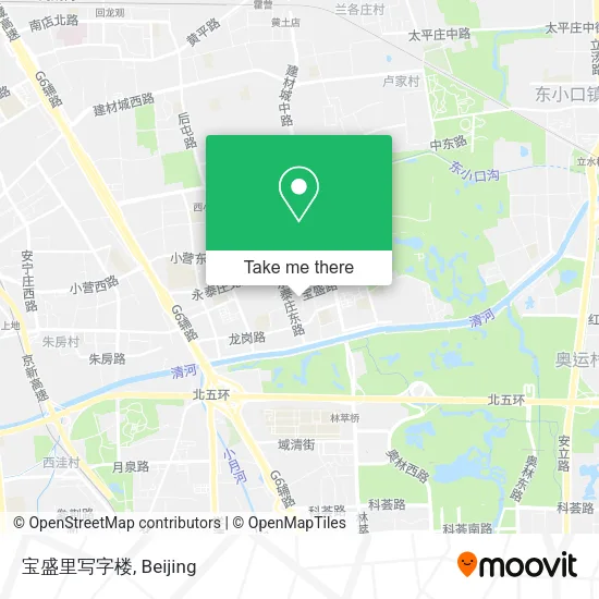 宝盛里写字楼 map