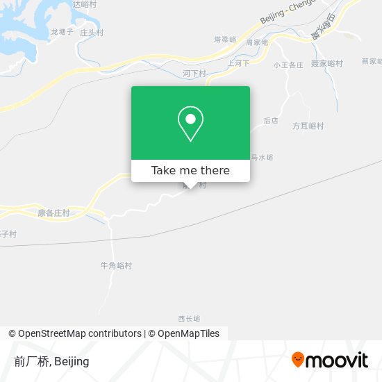 前厂桥 map