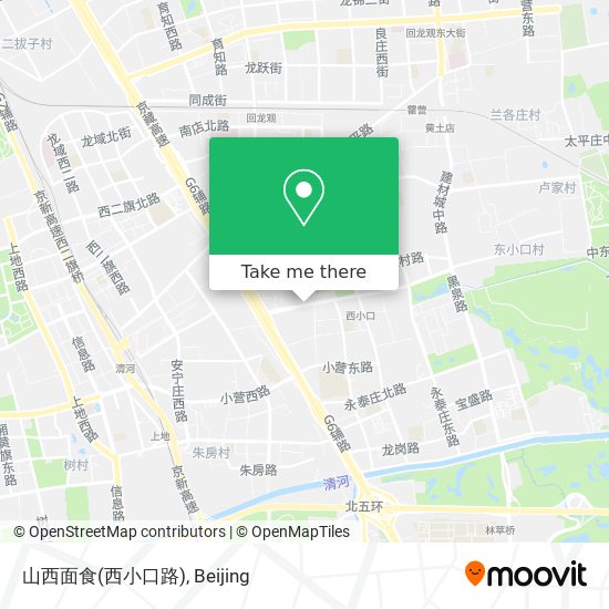 山西面食(西小口路) map