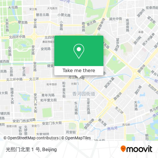 光熙门北里 1 号 map