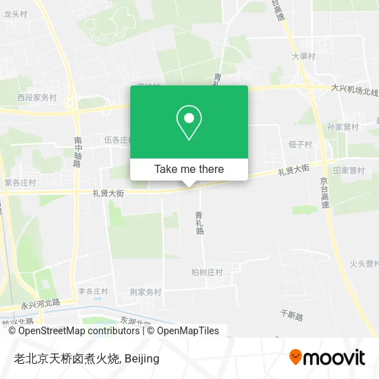 老北京天桥卤煮火烧 map
