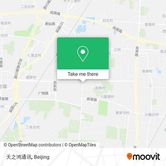 天之鸿通讯 map