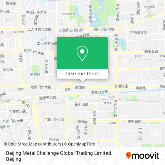 Beijing Metal Challenge Global Trading Limited map