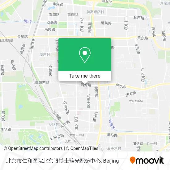 北京市仁和医院北京眼博士验光配镜中心 map