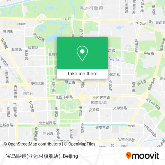 宝岛眼镜(亚运村旗舰店) map