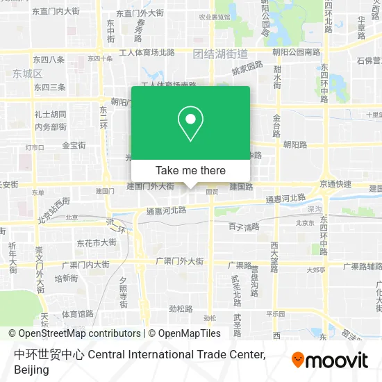 中环世贸中心 Central International Trade Center map