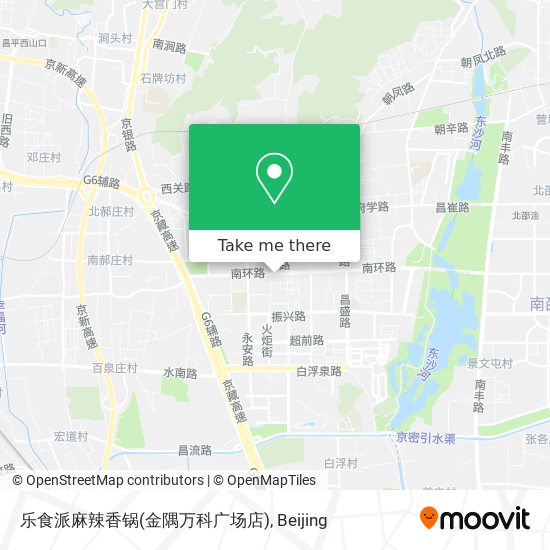 乐食派麻辣香锅(金隅万科广场店) map