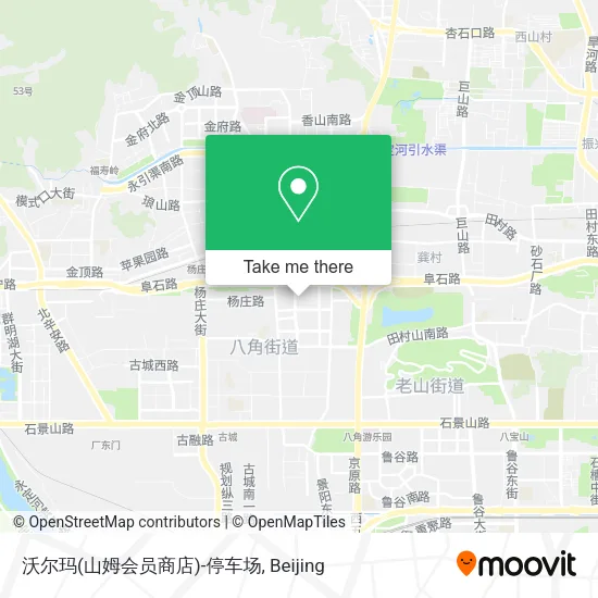 沃尔玛(山姆会员商店)-停车场 map