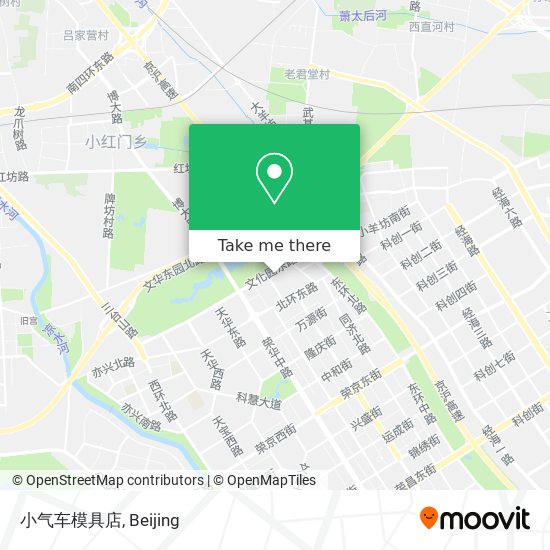 小气车模具店 map