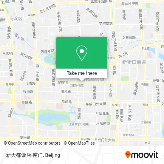 新大都饭店-南门 map
