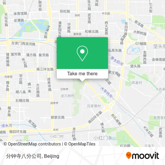 分钟寺八分公司 map