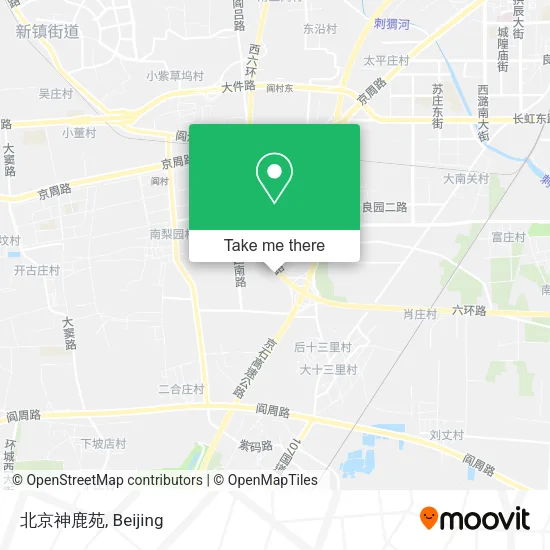 北京神鹿苑 map