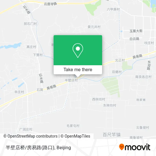 半壁店桥/房易路(路口) map