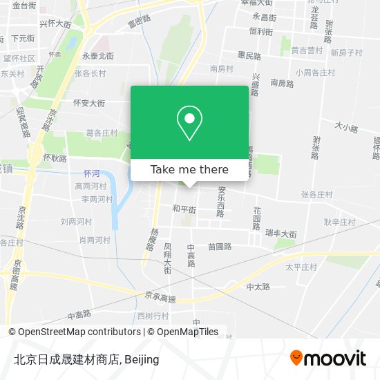 北京日成晟建材商店 map