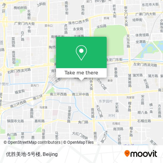 优胜美地-5号楼 map
