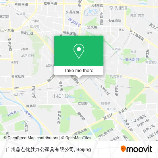 广州鼎点优胜办公家具有限公司 map