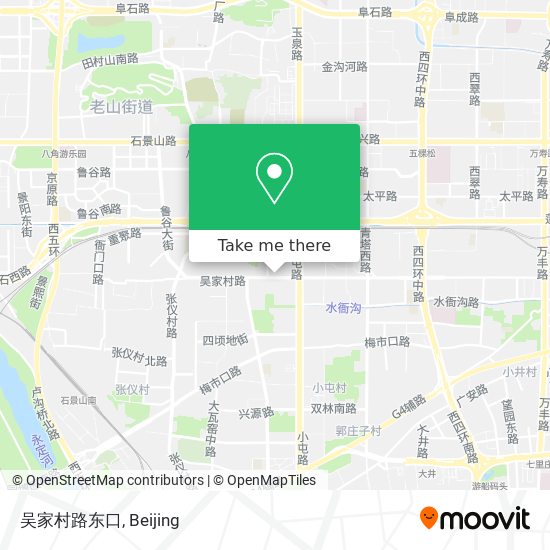 吴家村路东口 map