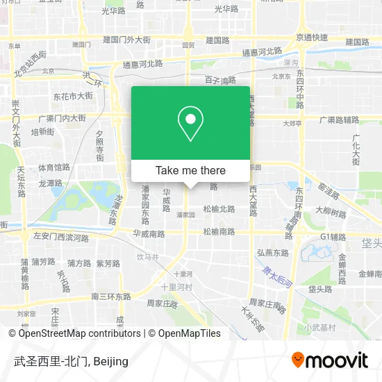 武圣西里-北门 map