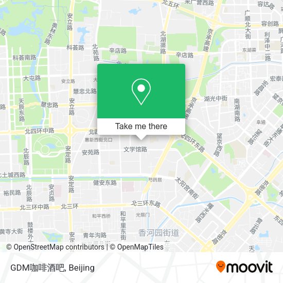 GDM咖啡酒吧 map