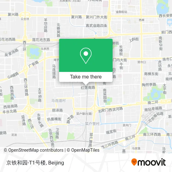 京铁和园-T1号楼 map