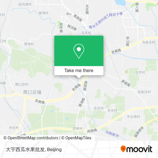大宇西瓜水果批发 map