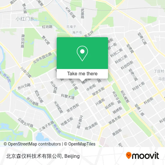 北京森仪科技术有限公司 map