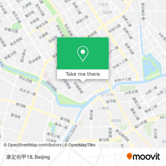 康定街甲18 map