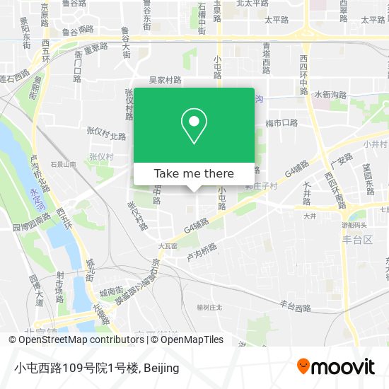 小屯西路109号院1号楼 map
