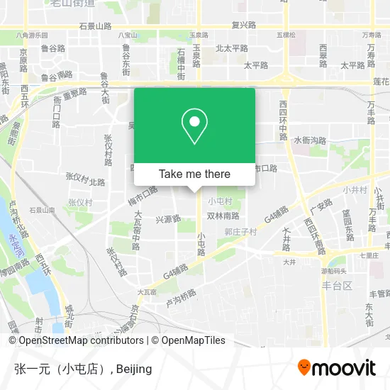 张一元（小屯店） map