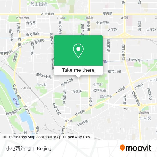 小屯西路北口 map