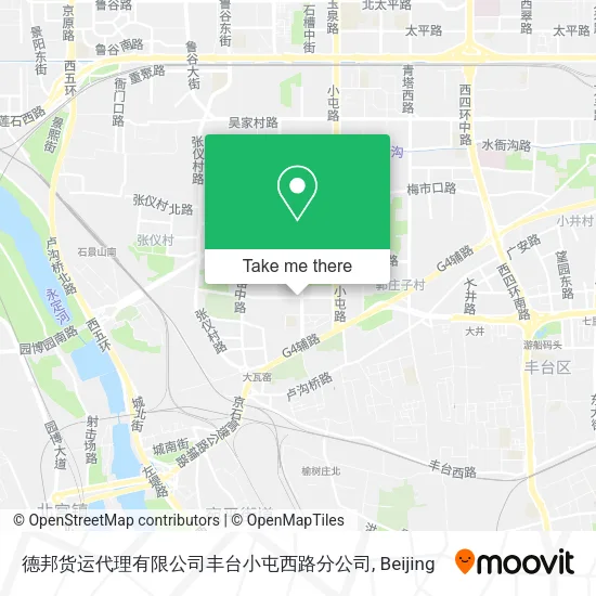 德邦货运代理有限公司丰台小屯西路分公司 map