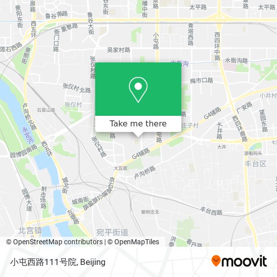 小屯西路111号院 map