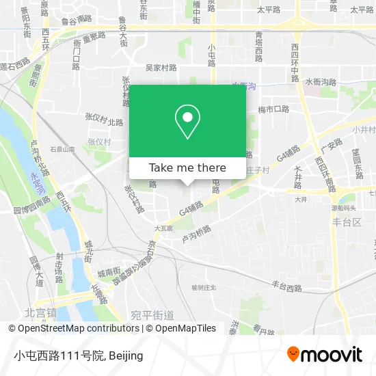 小屯西路111号院 map
