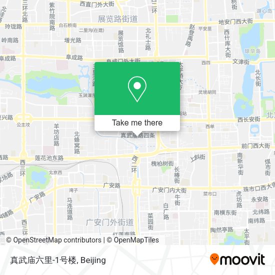 真武庙六里-1号楼 map