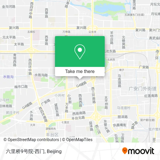 六里桥9号院-西门 map
