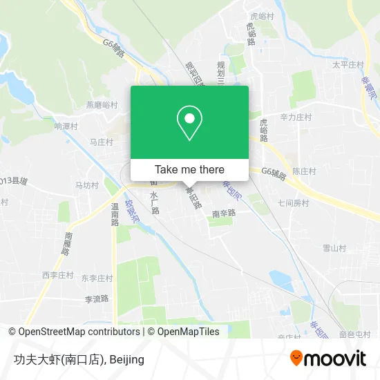 功夫大虾(南口店) map