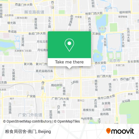 粮食局宿舍-南门 map